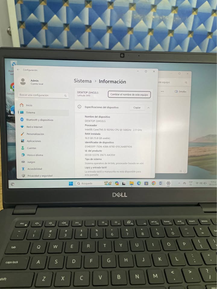 computadoras y laptops - Dell Latitude 3410 Intel Core i5 de 10ma gen 2