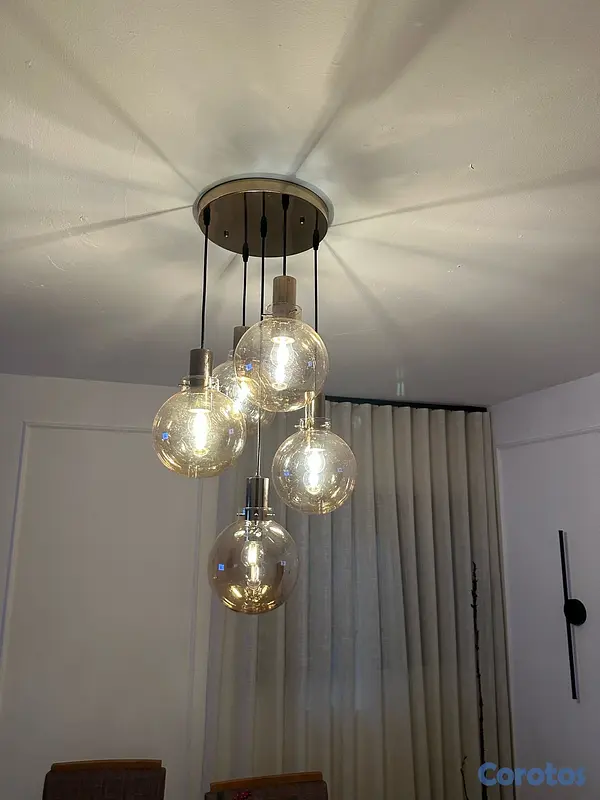 decoración y accesorios - Lámpara de techo de 5 globos  3
