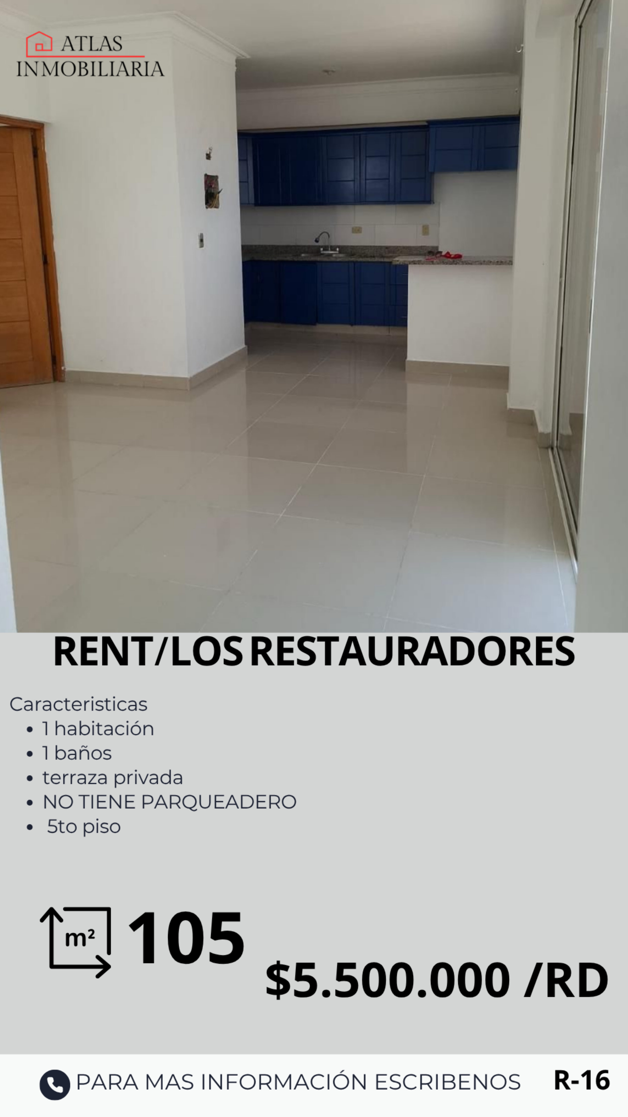 apartamentos - venta de apartamento- Los restauradores 