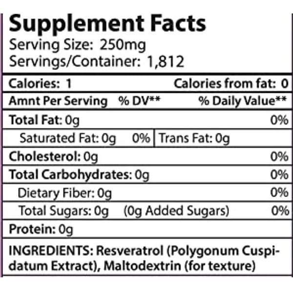 Salud y Equipamiento Médico - Xprs Nutra Resveratrol 453g 2