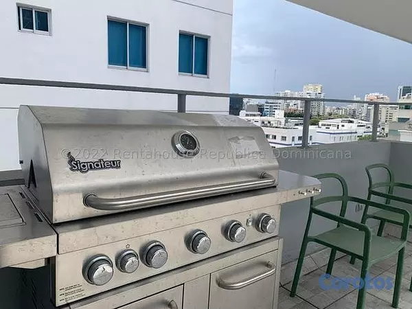 apartamentos - Apartamento en Alquiler en Naco de DOS Habitacione 9