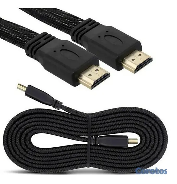 accesorios para electronica - Cable HDMI plano de 10 metros full HD 1080P
 2
