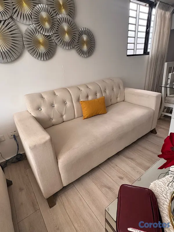 muebles y colchones - muebles en color crema  7