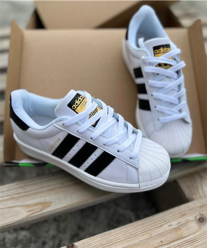zapatos unisex - Tenis Teni Adidas Samoa Stan Smith Blanco White Clasico Classic Super Star Stars