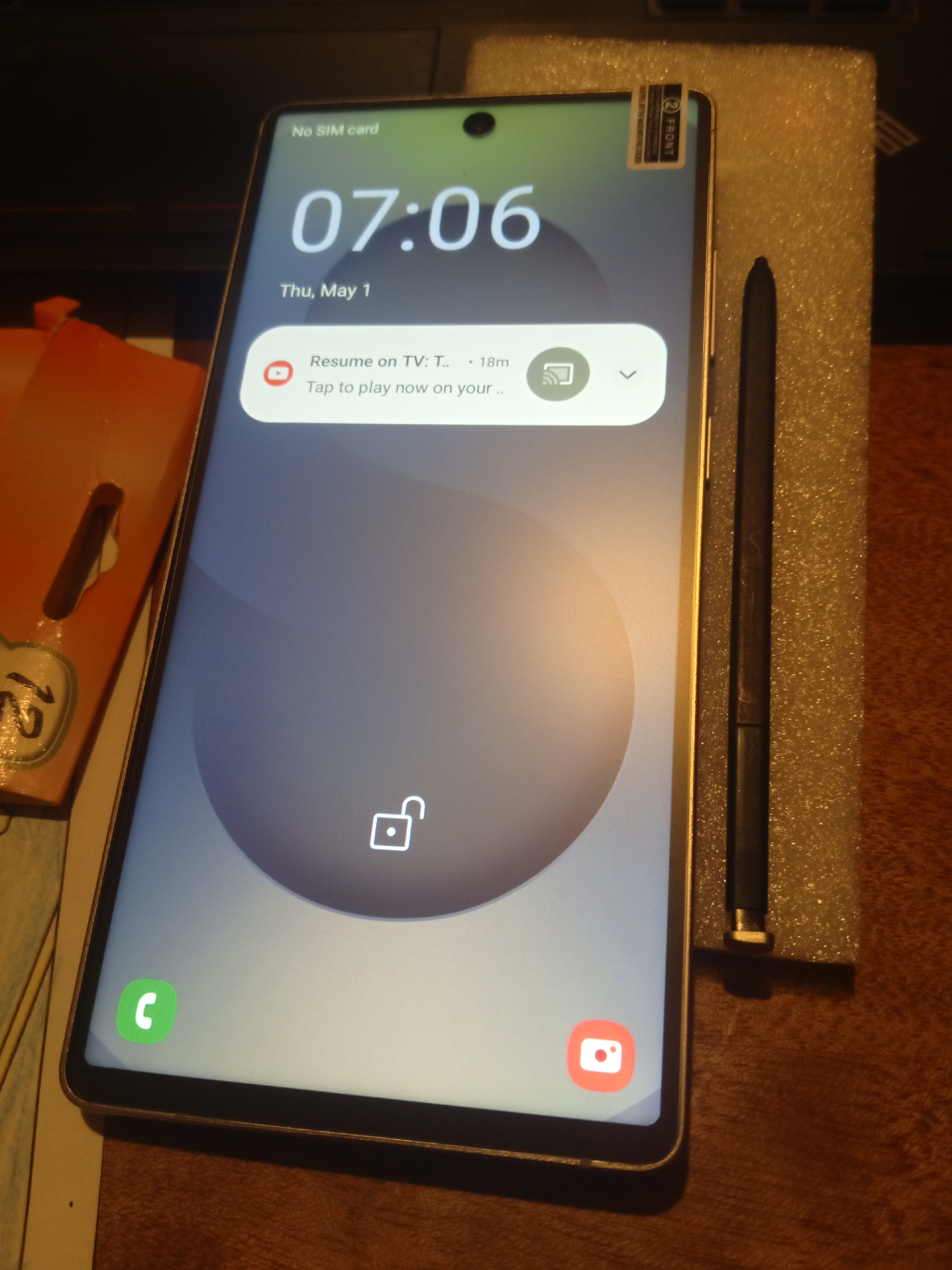 celulares y tabletas - Se vende Celular, 256 GB de almacenamiento y 8 RAM 0