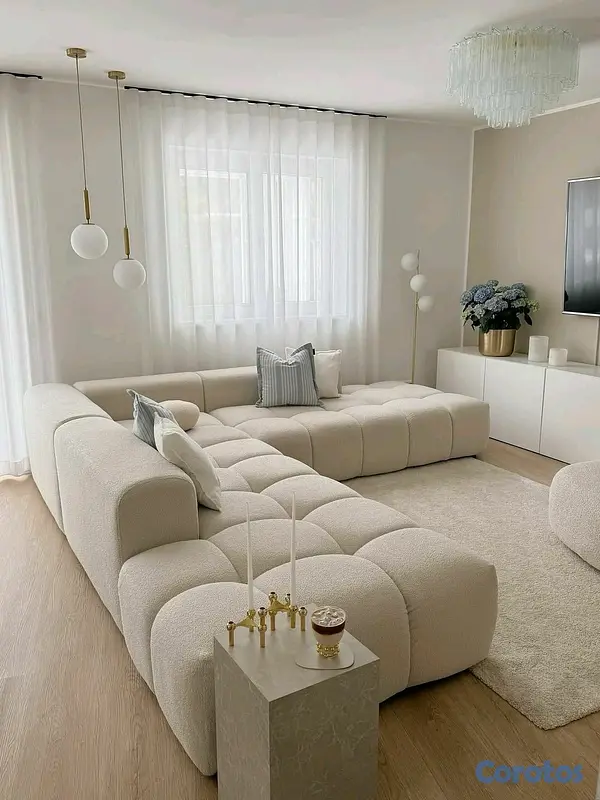 muebles y colchones - mueble l super elegante 2