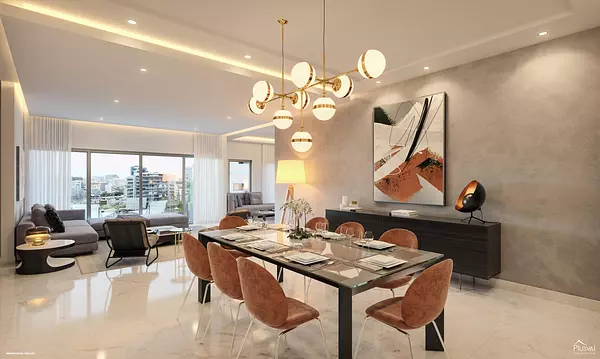 apartamentos - Proyecto en excelente calle Naco, vista al sur 3
