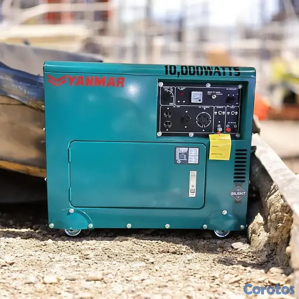 construccion e industrial - Planta eléctrica 10KW 110 200V diésel semi silenci 3