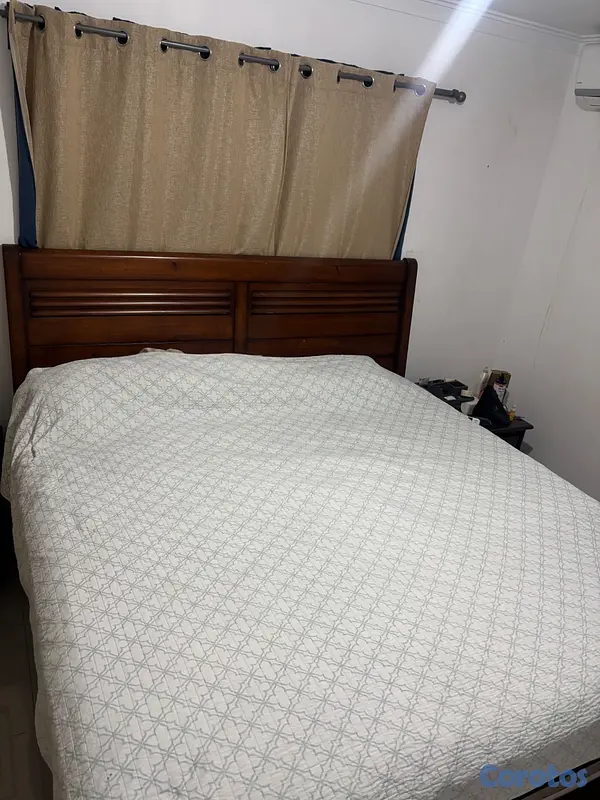 muebles y colchones - Vendo cama king incluye colchón  5