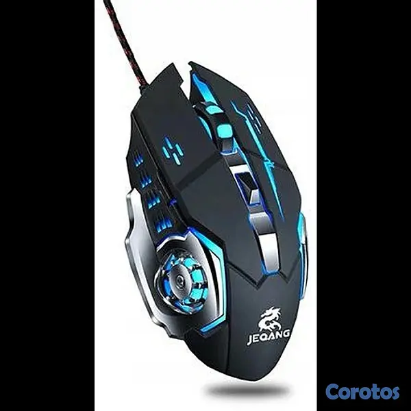 otros electronicos - Mouse Gaming JM - 520 RGB USB Luz Led Multicolor
 4