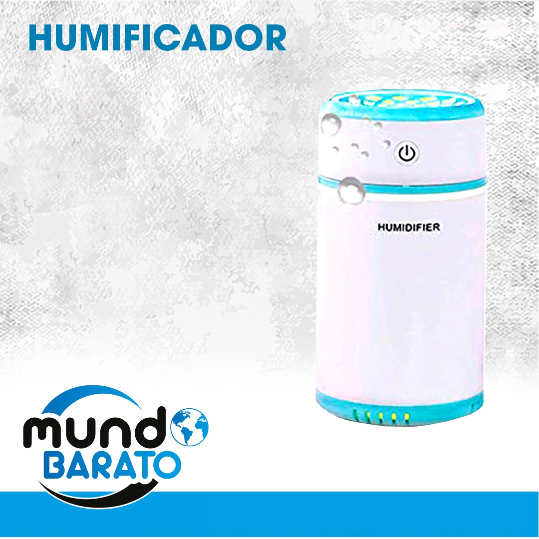 salud y belleza - Mini Humidificador De Aire Usb Difusor Con Luz 0