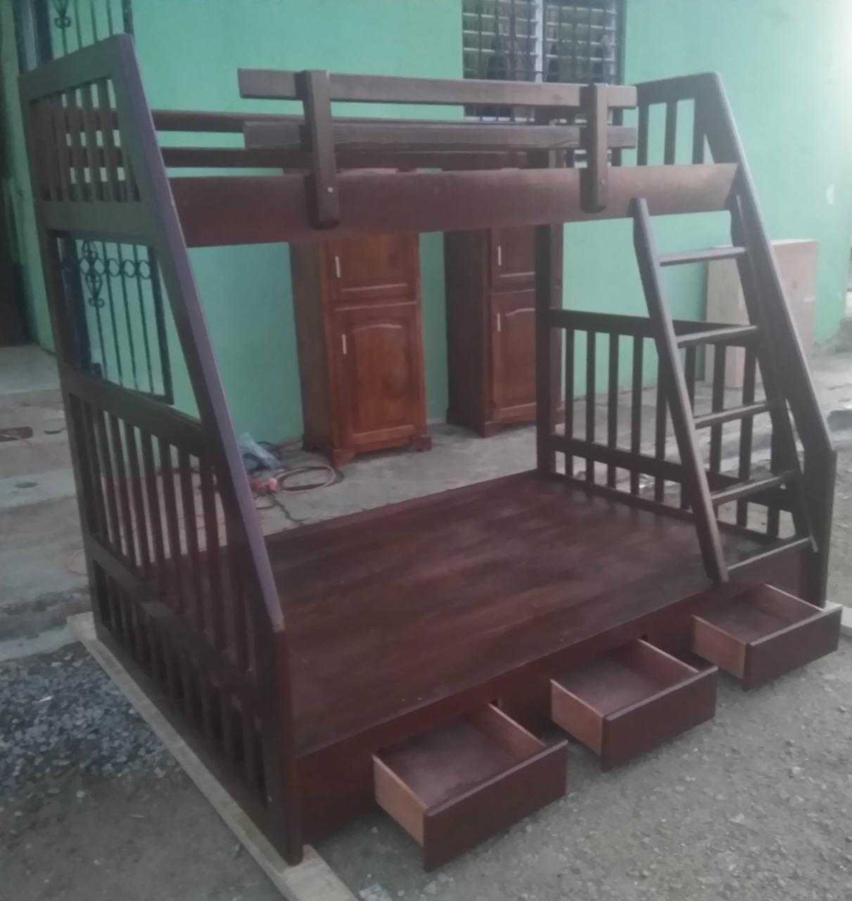 muebles y colchones - Camarote en madera  0