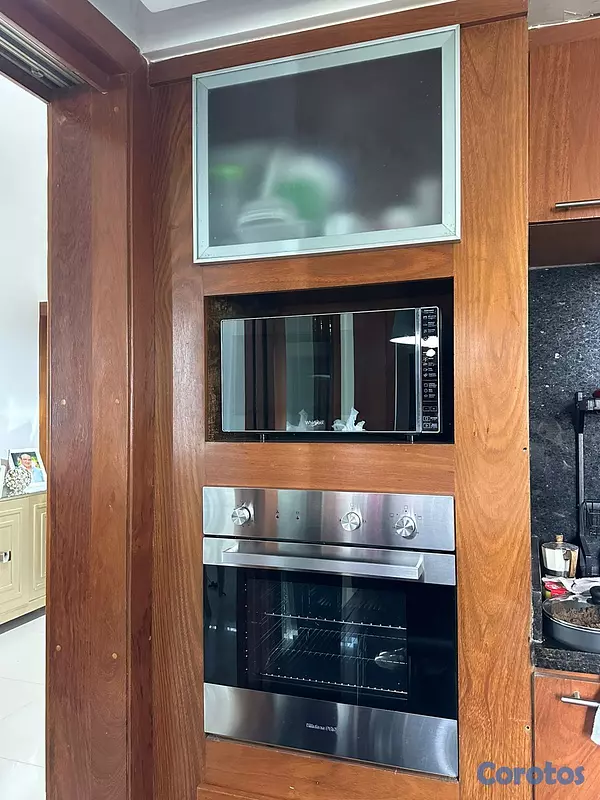 cocina - NEVERA LG,ESTUFA ELITE MESETA,EXTRACTOR KITCHEN PR 5