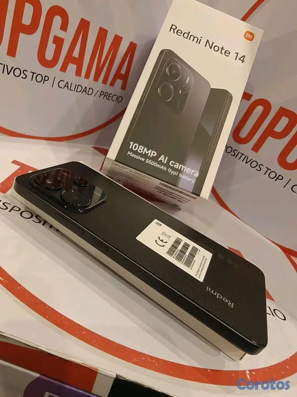 celulares y tabletas - REDMI NOTE 14, 6GB RAM 128GB 10