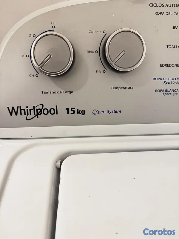 electrodomesticos - Lavadora Whirlpool 2024 – 15 kg / 33 lb – Excelent 2