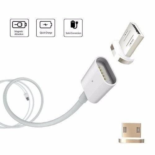 otros electronicos - Cable USB magnetico micro USB V8 0