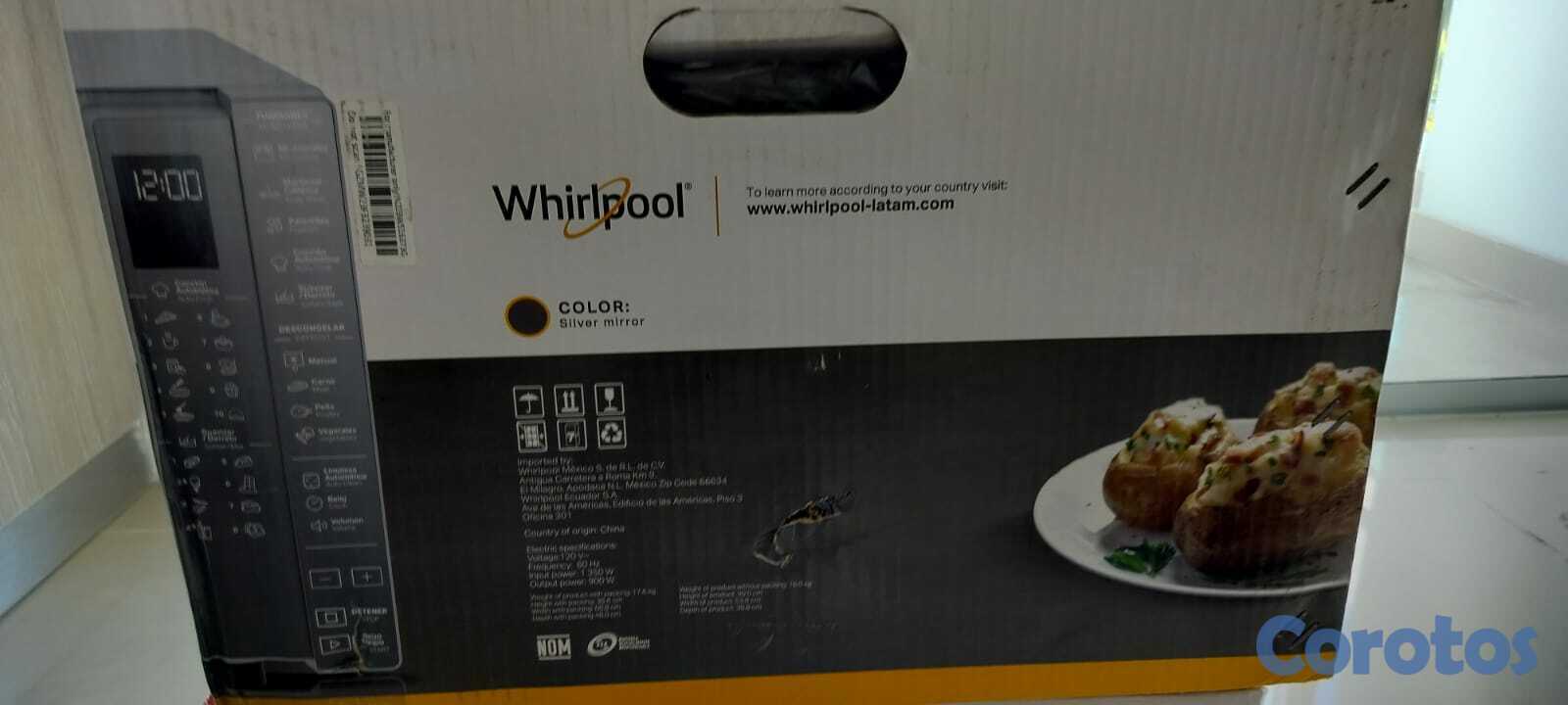 electrodomesticos - Microondas Whirlpool 1.1 P.C. WM1811D 4