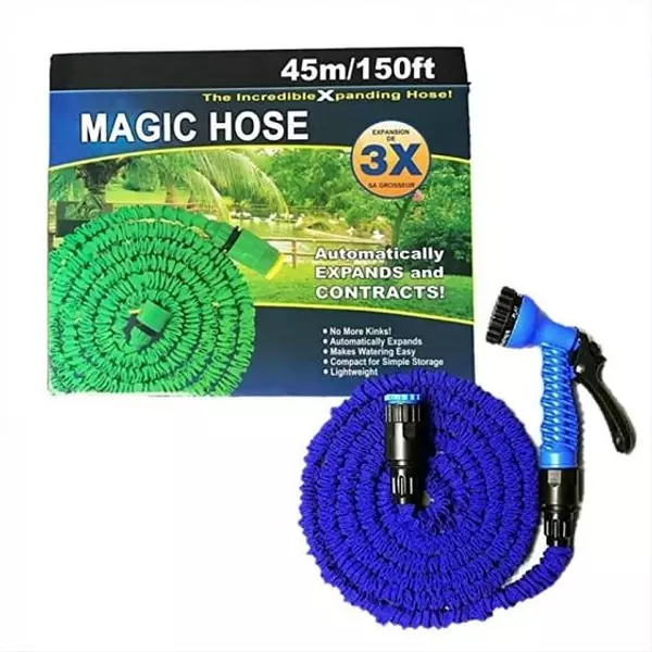 herramientas, jardines y exterior - MANGUERA EXPANDIBLE 150 PIES FLEXIBLE 45 metros 2