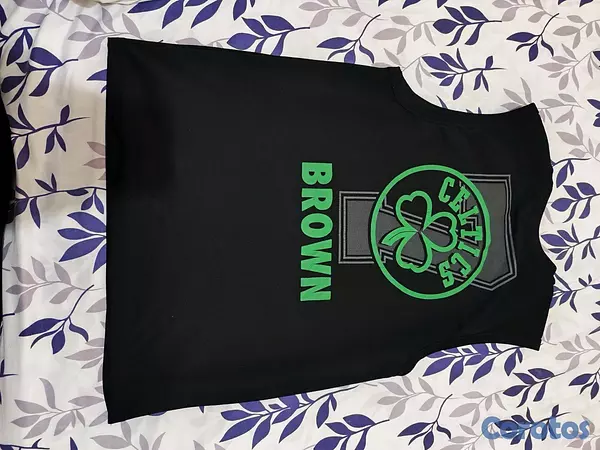 ropa para hombre - Camiseta Original Boston Celtics NBA Negra 🔥 Talla S 2