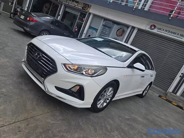 carros - HYUNDAI SONATA NEW RISE 2018 BLANCO GASOLINA 13