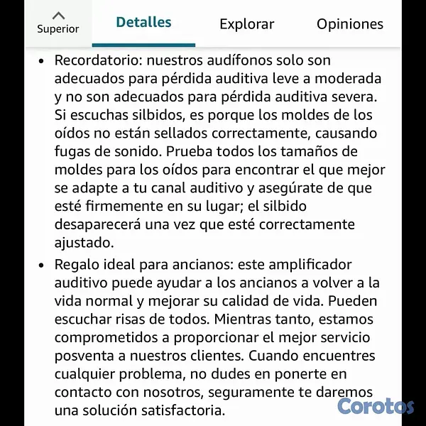 camaras y audio - Audífonos para perdida de audición/ Audífonos para personas mayores/ Audífonos  10