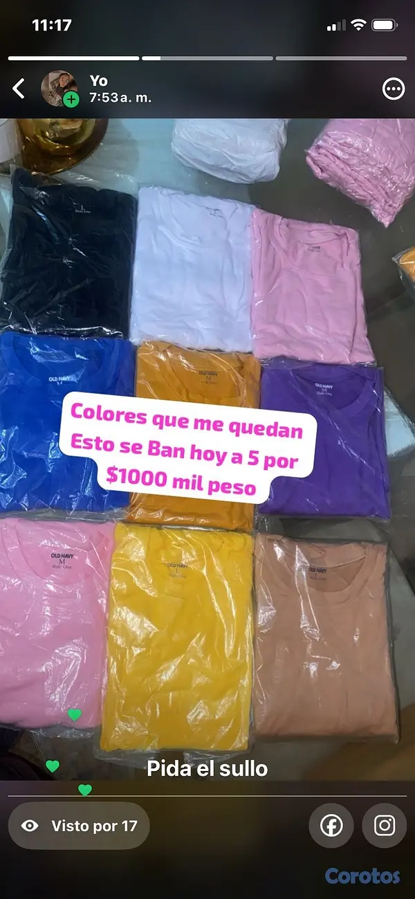 ropa para hombre - poloche liso  5