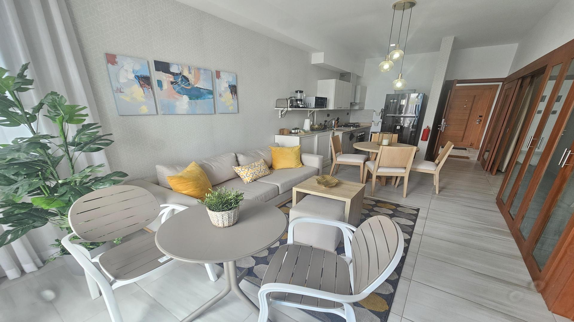 apartamentos - Apartamento Amueblado con estudio en Piantini 5