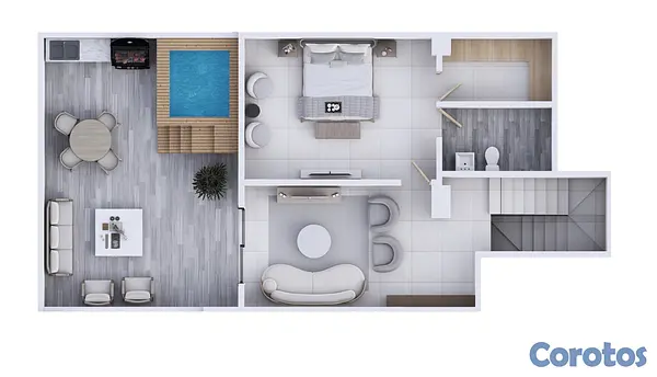 apartamentos - Apartamentos en Venta en El Millón Santo Domingo Proyecto Nuevo 2 y 3 Hab 17