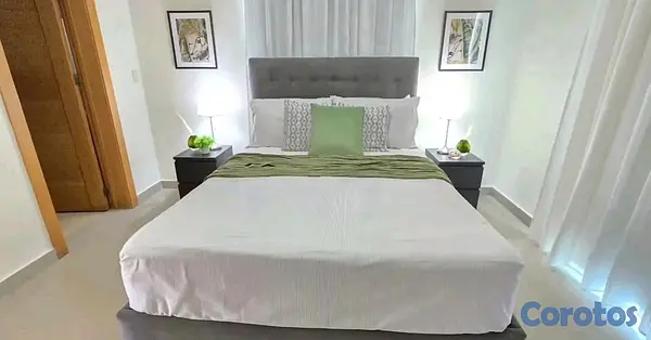 apartamentos - estudio amueblado Airbnb atrás de unión médica Santiago  2
