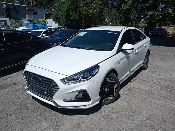 carros - HYUNDAI SONATA NEW RISE 2018 BLANCO 6