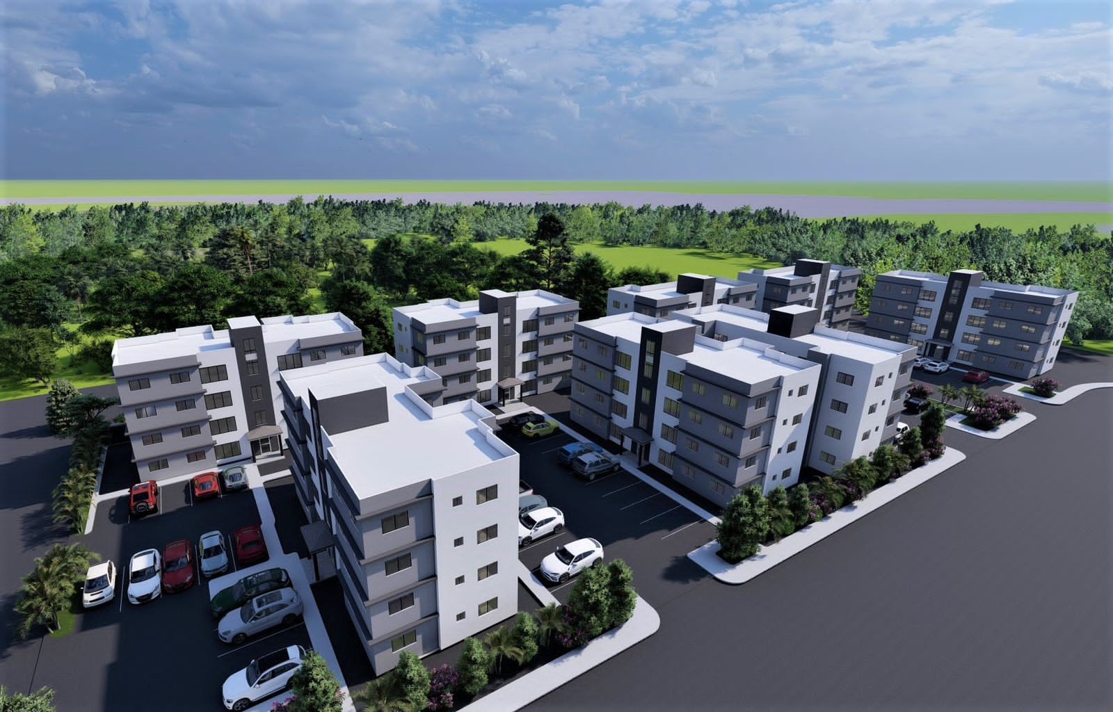 apartamentos - Proyecto Residencial Cerrado en Villa Magisterial  1