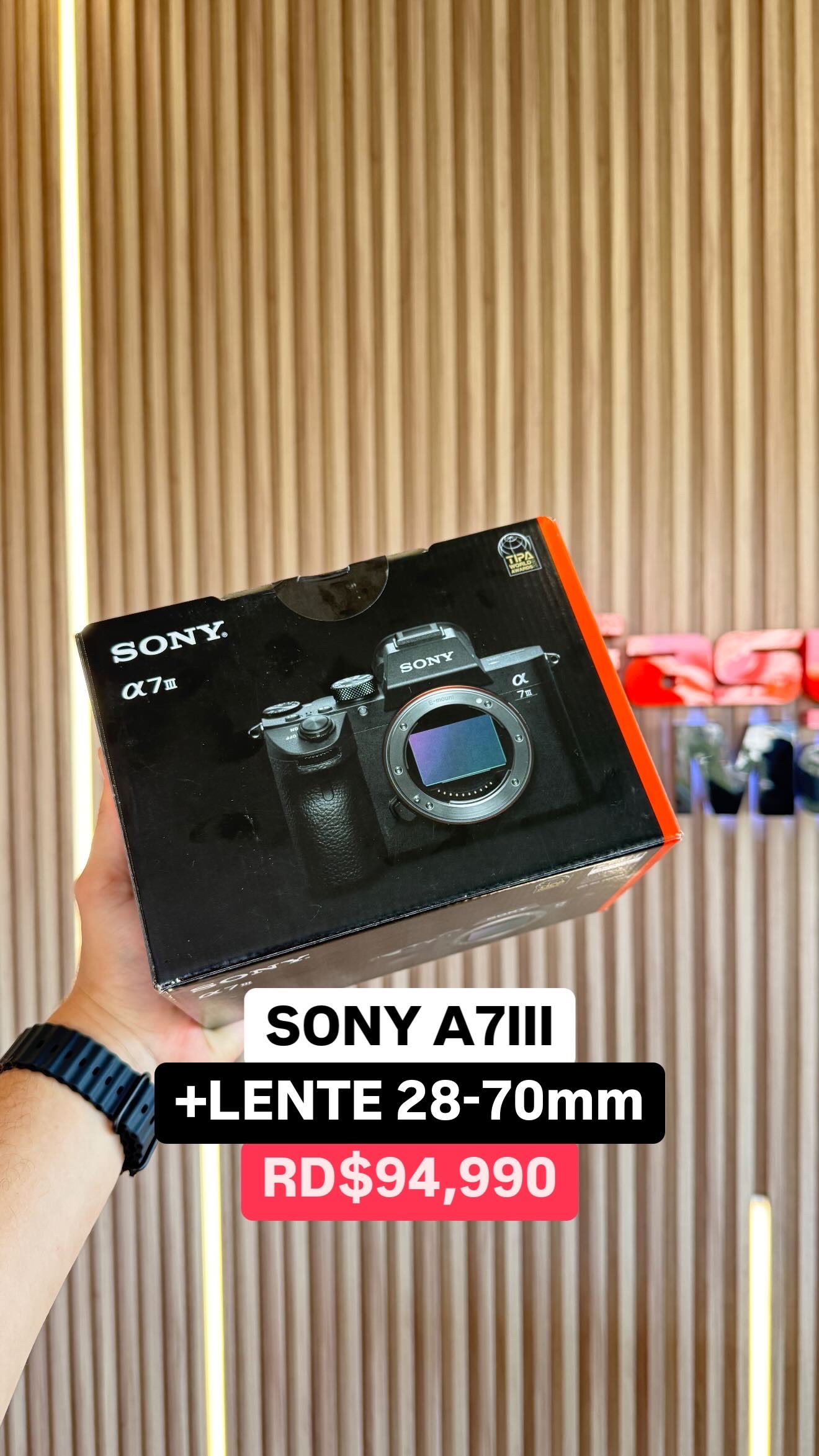 camaras y audio - CAMARA SONY A7III+LENTE 28-70MM Y COMBO 