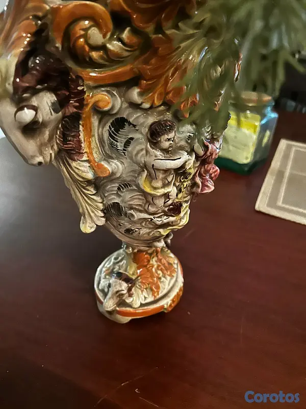 arte y antigüedades - CIRCA CAPODIMONTE PORCELANA A MANO 2