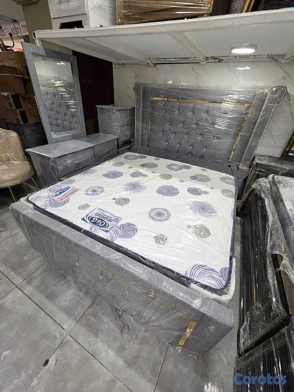 muebles y colchones - Juego de habitación pirámide completo con su colch 6