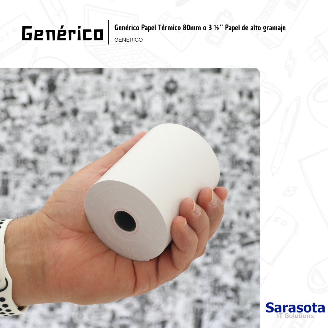 accesorios para electronica - Papel térmico para impresoras o puntos de venta 0
