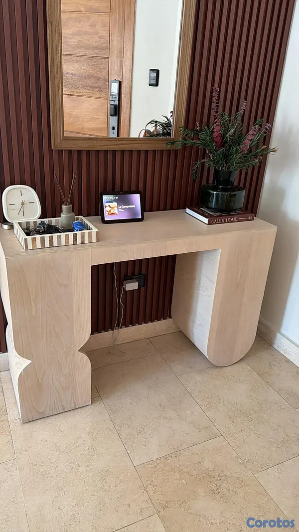 muebles y colchones - vendo credenza en melalina simulando madera 3