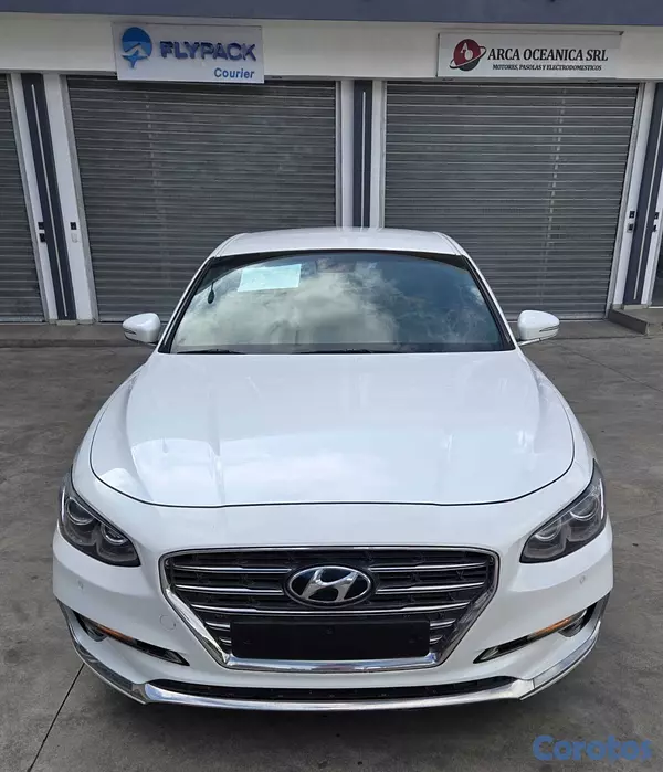 carros - HYUNDAI GRANDEUR 2018 BLANCO 11