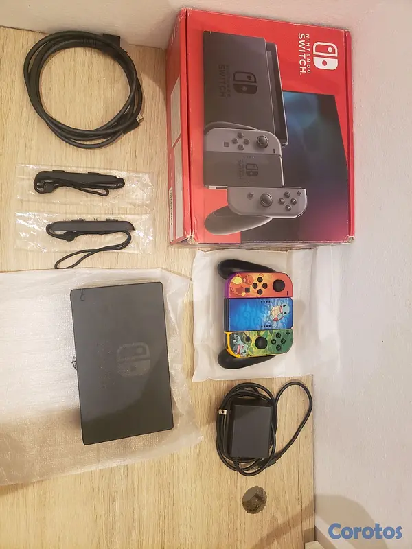 consolas y videojuegos - 🎮✨ Nintendo Switch con Diseño Pokémon + 128GB + Juego ✨🎮 3