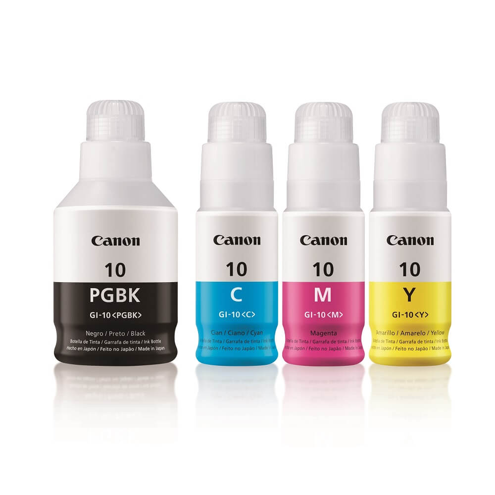 impresoras y scanners - BOTELLA DE TINTA CANON GI-10  ORIGINALES  1