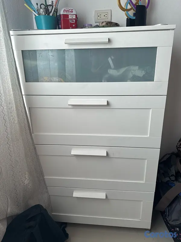 muebles y colchones - mueble de lKEA de 4 compartimientos  3