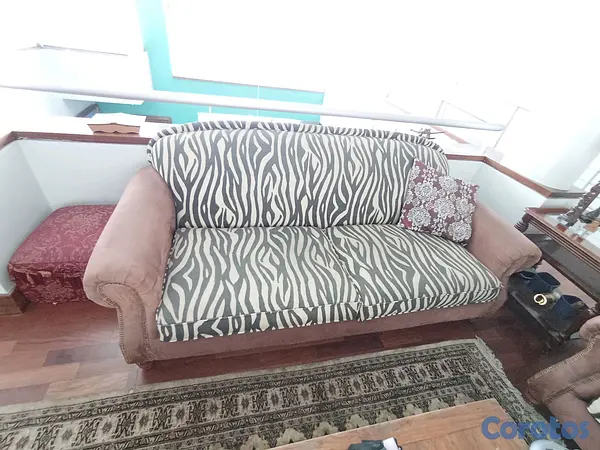 muebles y colchones - Duo de muebles en estampado de cebra  7