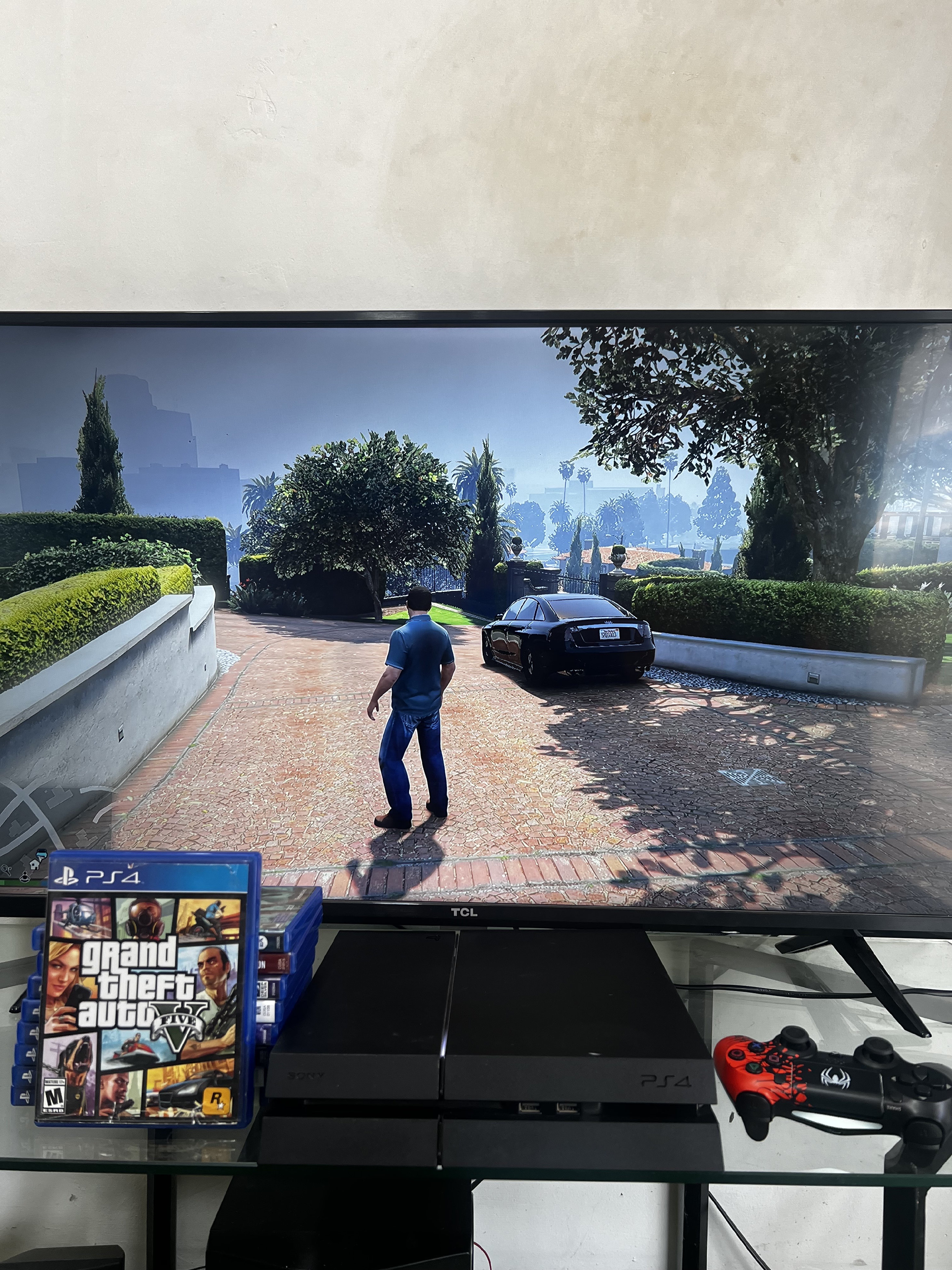 consolas y videojuegos - ps4 con control version Spider-Man + juegos digitales y garantía  1