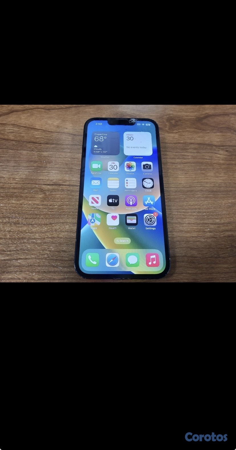 celulares y tabletas - iPhone 13 factory desbloqueado 128GB 95% de baterí 6