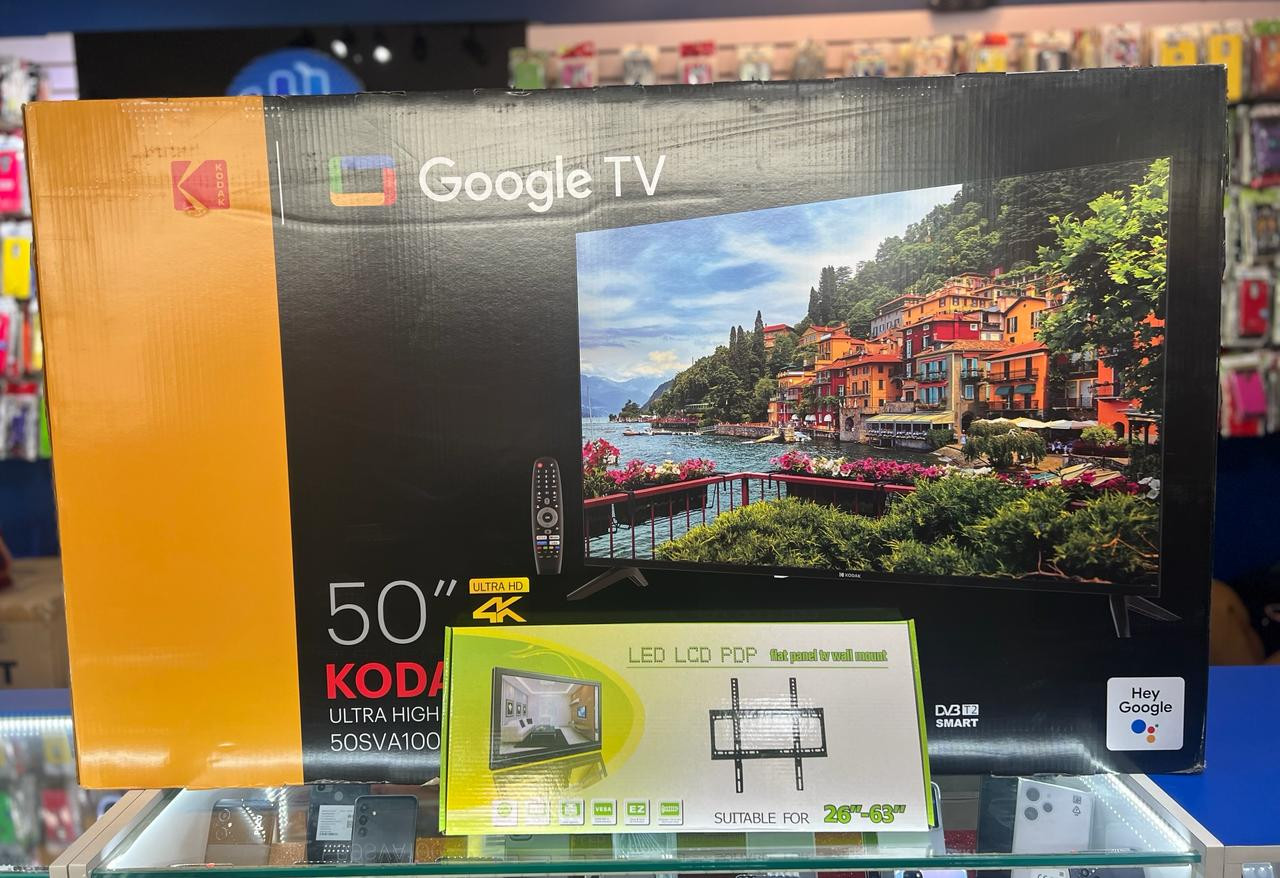 tv - SMART TV KODAK DSMART TV KODAK DE 50 PULGADAS 4K GOOGLE TV CONTROL POR VOZ 2024 