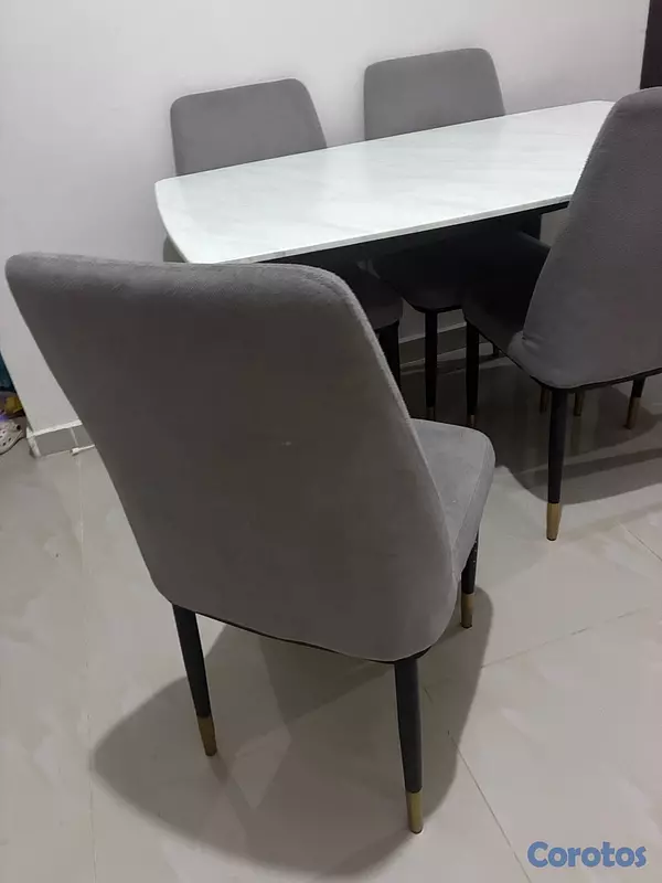muebles y colchones - Juego de comedor 5 sillas  3