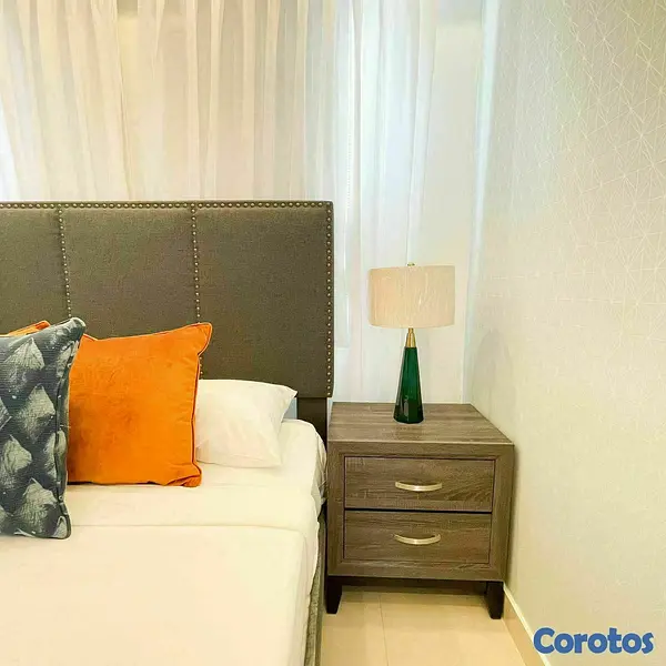 apartamentos - Alquilo en Torre Apto Amueblado de 2 Habs PD264 5