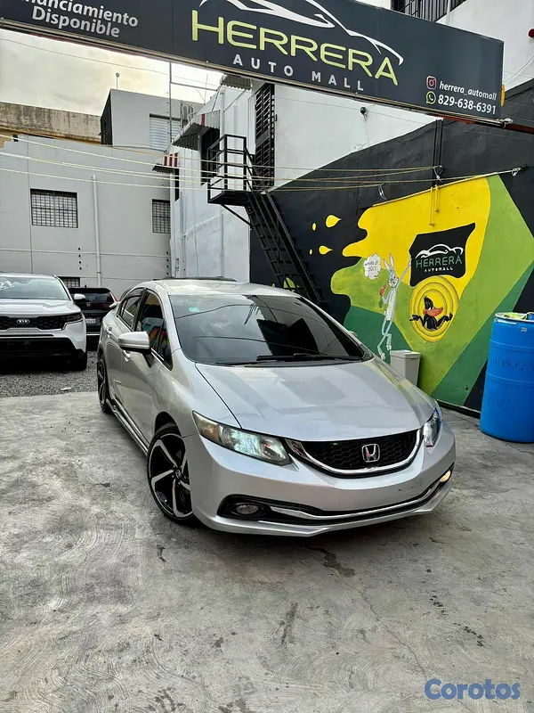 carros - Honda civic 2015. traspaso 9