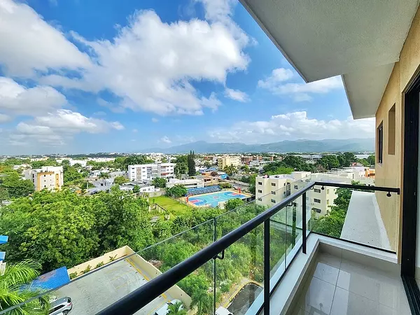 apartamentos - moderno apartamento de venta en reparto ilusión, Santiago 3
