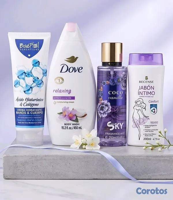 salud y belleza - kit de cuidado corporal para mujer  3