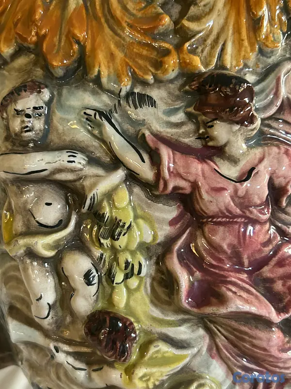 arte y antigüedades - CIRCA CAPODIMONTE PORCELANA A MANO 4